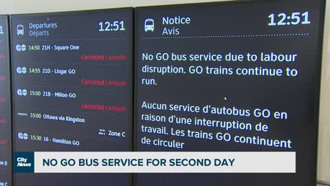 Commuters Feeling Impact of GO Bus Cancelations