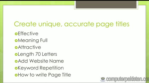 03 Create Unique, Accurate Page Titles Learn SEO-1