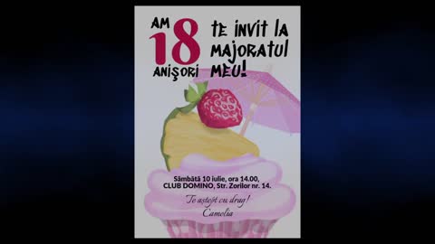 (matograph.com) Invitatii majorat fete