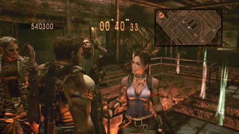 resident evil 5, sheva thumbs up and laugh