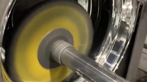 Automobile wheel hub polishing # repair