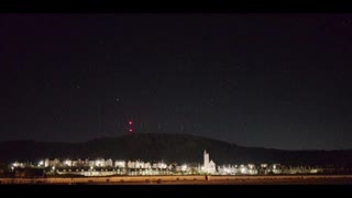 Burntisland at night