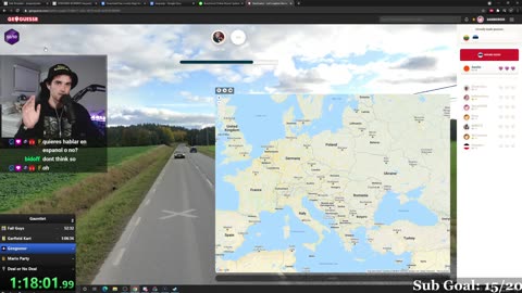 Sambucha Playing GeoGuessr