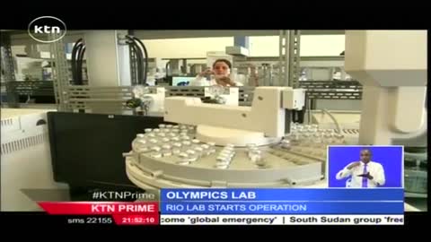 Brazilian sports minister Ricardo Leyser visits Brazilian anti-doping laboratory