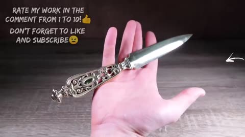 Very Beautiful and Rare Assassin's Dagger knife