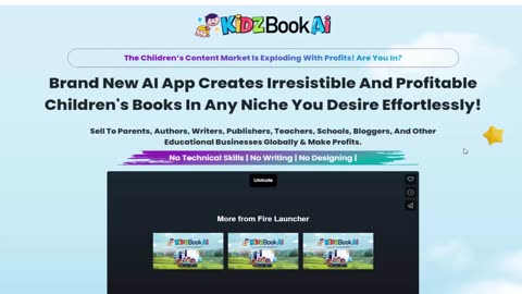 KidzBookAi Review | Effortless Children's eBook Creation!