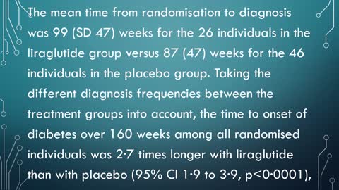 3 years of liraglutide versus placebo for type 2 diabetes risk reduction and weight management