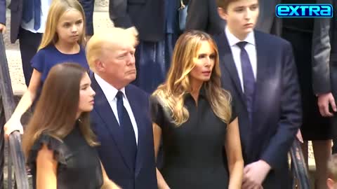 Inside Ivana Trump’s Funeral: Donald, Melania, Ivanka and More Attend