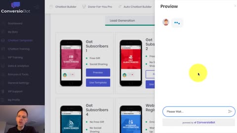 ConversioBot - the Internet’s #1 Chatbot for Website Owners! Make Money Online!
