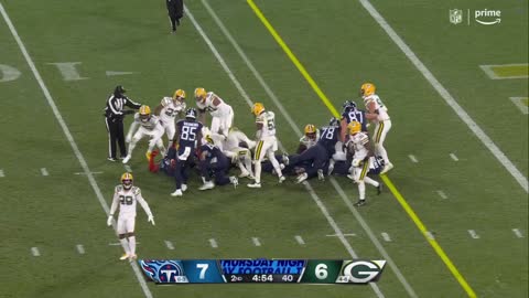 Packers stuff Derrick Henry on 4th down after an 18 play drive