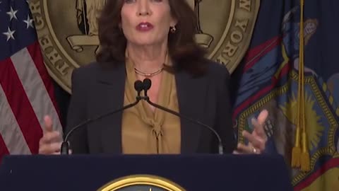 New York Governor Kathy Hochul announces "surveillance efforts" to monitor "hate speech."