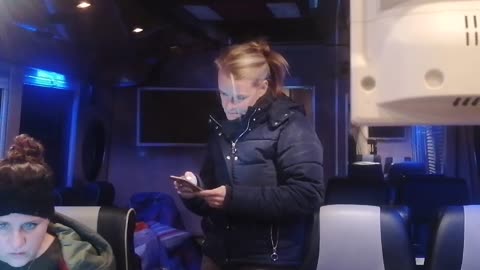 Frauen Bustour von Polizei gestoppt bei Einreise nach Mecklenburg-Vorpommern 04.12.2020