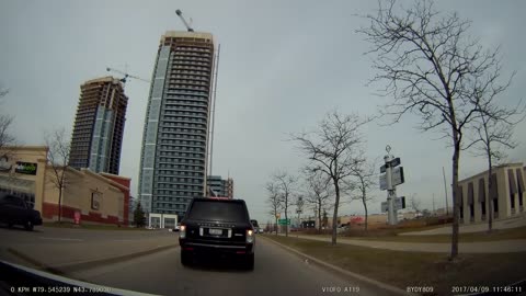 Pair of Geese Crash into Vehicle mid-flight