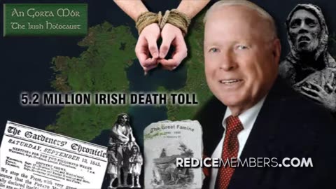 Irish Potato Famine & Holocaust - Chris Fogarty on Red Ice Radio