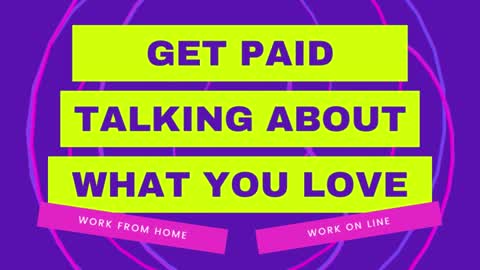 Get Paid To Talk about Your Favorite Brands