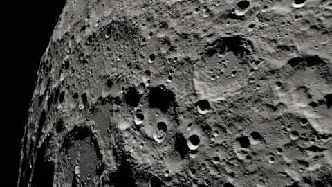 "Apollo 13: Breathtaking 4K Views of the Moon's Mystique"