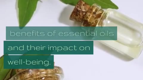 Essential Oils for Holistic Well-Being