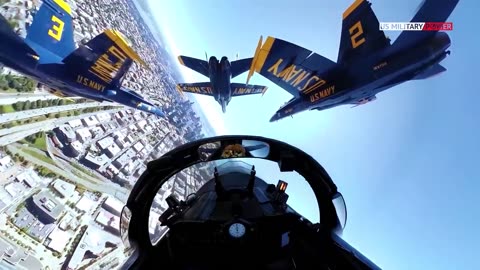 This Blue Angels Cockpit Video is Terrifying and Amazing