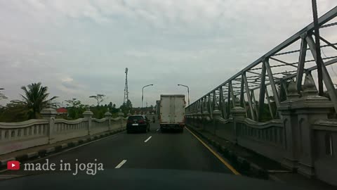 Driving Around : Jembatan Krasak, batas antara Jogja dan Jawa Tengah