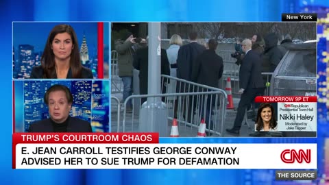 Conway tells how he advised Carroll to sue Trump for defamation