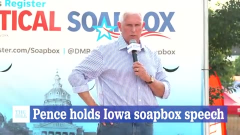 WATCH: Mike Pence PROMISES To Finish The Wall During August 10th IOWA SOAPBOX Speech