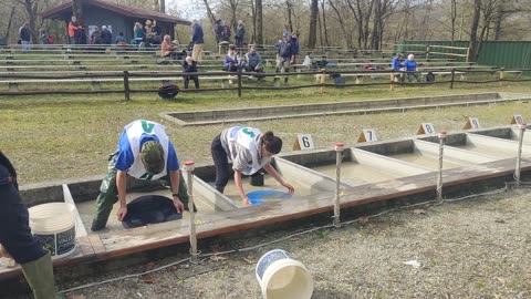 Gold panning