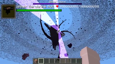 Herobrine Wither vs Wither Storm 7 STAGE in minecraft creepypasta7