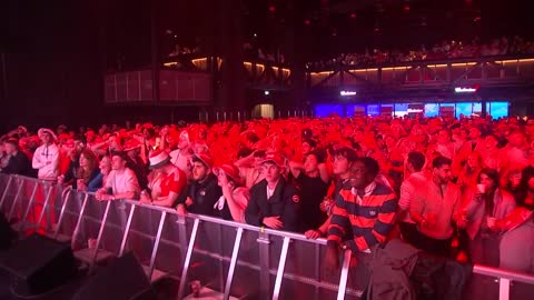 England Fans LOSE IT Over World Cup Victory Against Wales