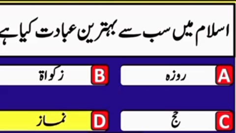 A Chat About islamic General knowledge mcqs