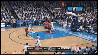 NBA Live 15 Cleveland vs Oklahoma City Part 2