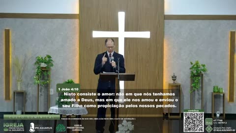 1 João 4.9-11 - O Deus que nos ama - Pr. Kerginaldo Araujo