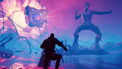 In game concert: Travis Scott Fortnite