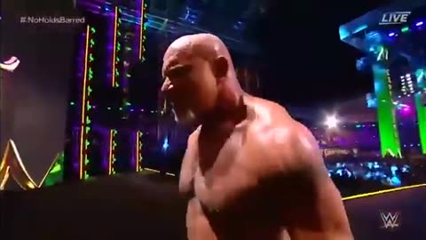 Wwe goldberg vs bobby lashley no Holds barred WWE crown jewel