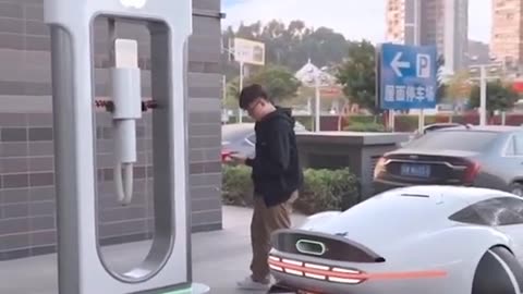 Apple Car Charging Station | Concept have fun and enjoy