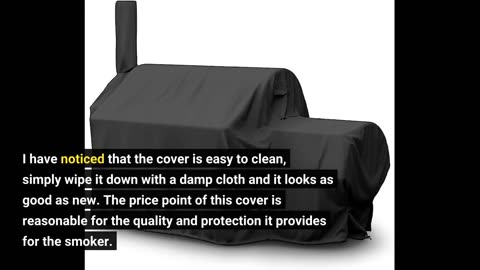 Buyer Feedback: Oklahoma Joe’s Highland Offset Smoker Cover, Black & Oklahoma Joe's 5279338P04...