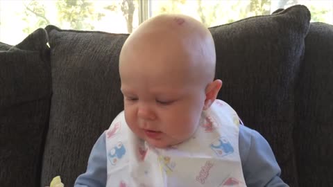 Funny Emotion When Babies First Eat Lemon | Fun and Fails