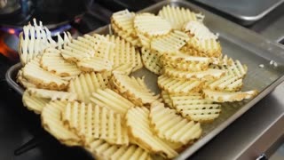 Making Chick-Fil-A Waffle Fries At Home | But Better