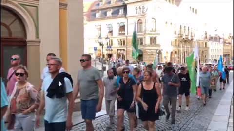 MONTAGSSPAZIERGANG - BAUTZEN, Kornmarkt, 24 06 2024, 177. MAHNWACHE 🕊