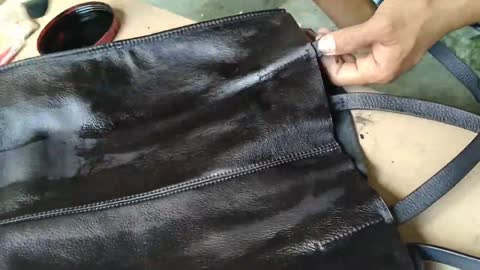 LEATHER BAG CHANGE COLOR | PAANO PALITAN ANG KULAY NG LEADER BAG