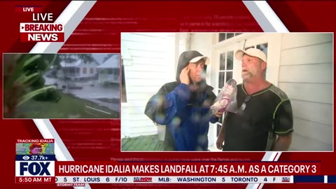 Florida men braving Hurricane Idalia ahead of historic storm | LiveNOW