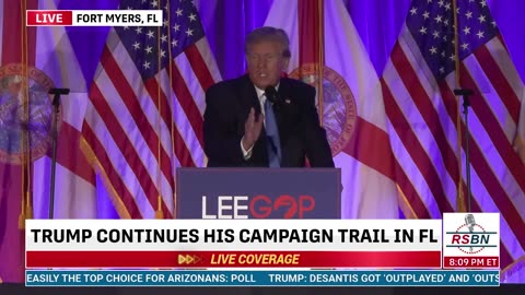 FULL SPEECH: President Donald J. Trump Speaks at Lee County GOP Dinner 4/21/23