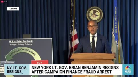 NY Lt. Gov. Brian Benjamin Resigns After Arrest For Campaign Finance Fraud