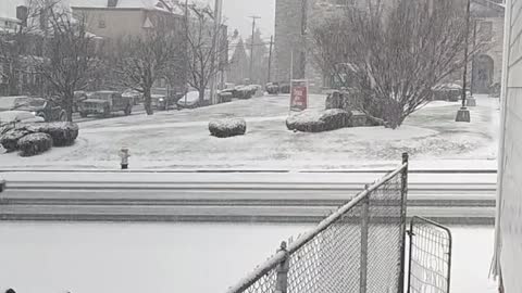 Tormenta invernal desde Lebanon PA