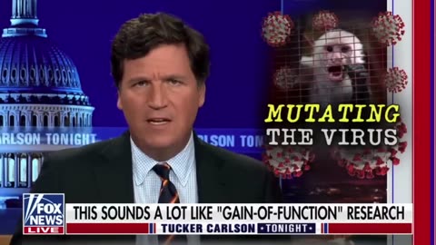 FLASHBACK: Tucker Carlson Gives Incredible Breakdown of Directed Evolution Investigation 1.27.23