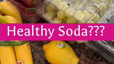 Healthy Soda??? Easy Recipe!