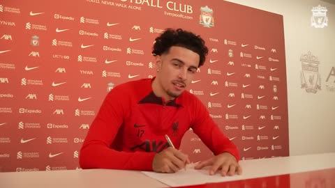 Curtis Jones agrees a new deal at Liverpool FC