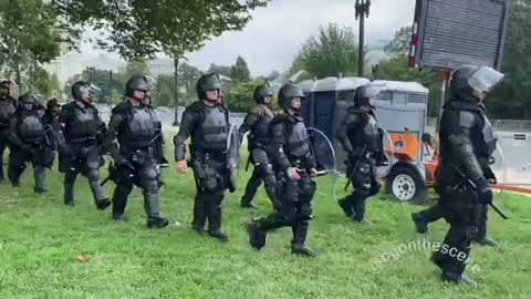 Capitol Police have reportedly moved out in the last hour