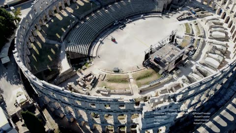 MUST VISIT IN CROATIA #Europe The Pula Arena