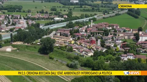 PM 2,5: CREMONA BOCCIATA DALL' ISTAT. AMBIENTALISTI INTERROGANO LA POLITICA