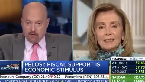 Throwback to when Jim referred to Pelosi as “Crazy Nancy” in a 2020 interview 😭